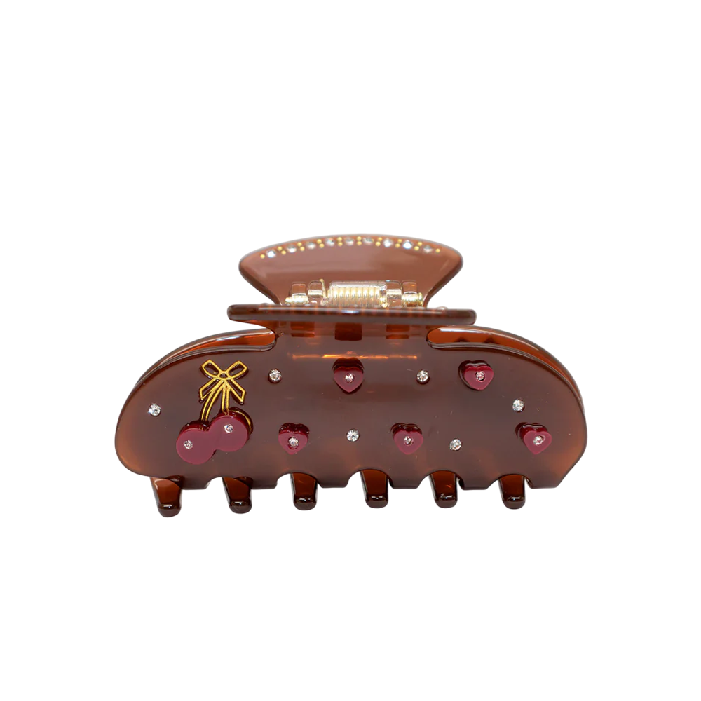 EMI JAY Sweetheart Clip in Cherry Cola - Крабик для волосся "Cherry Cola" EMI JAY Sweetheart Clip in Cherry Cola - Крабик для волосся "Cherry Cola"